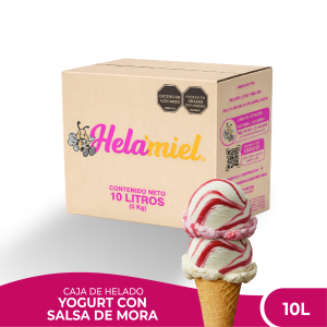 Caja 10 Litros - Yogurt con Salsa Mora